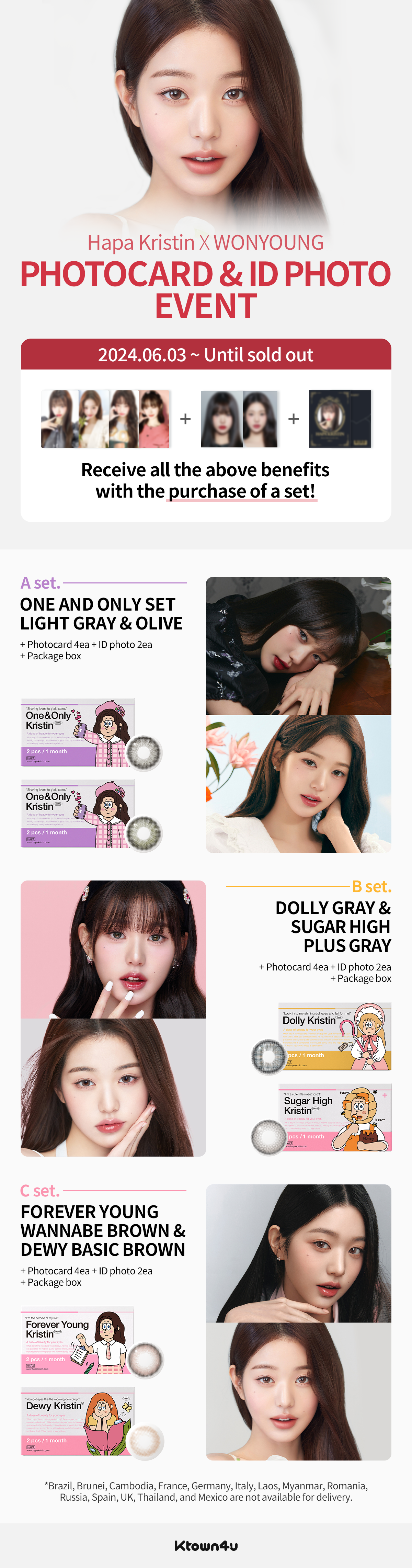 [K-BEAUTY] WONYOUNG X Hapa Kristin 6th Special Event