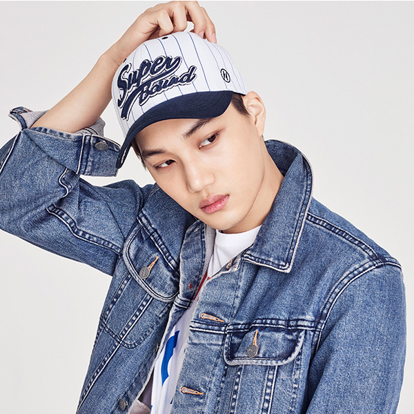 EXO : KAI - SUPER BOUND BASIC CAP 306 (WH - ktown4u.com