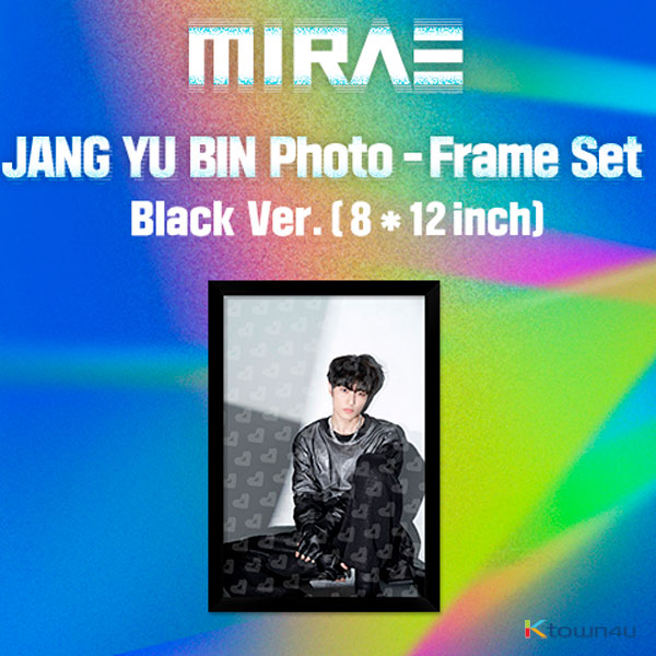 MIRAE - JANG YU BIN Stand Photo - Frame Set (BLACK Ver.)
