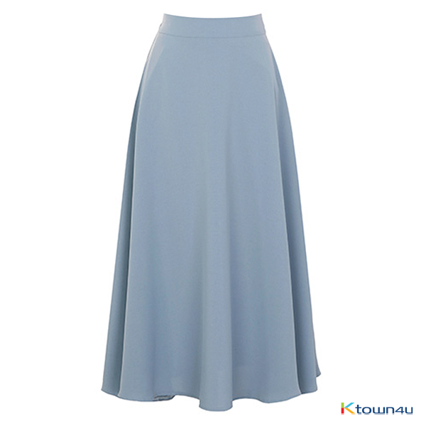 ktown4u.com : sk3282 Long Flare A-Line Skirt