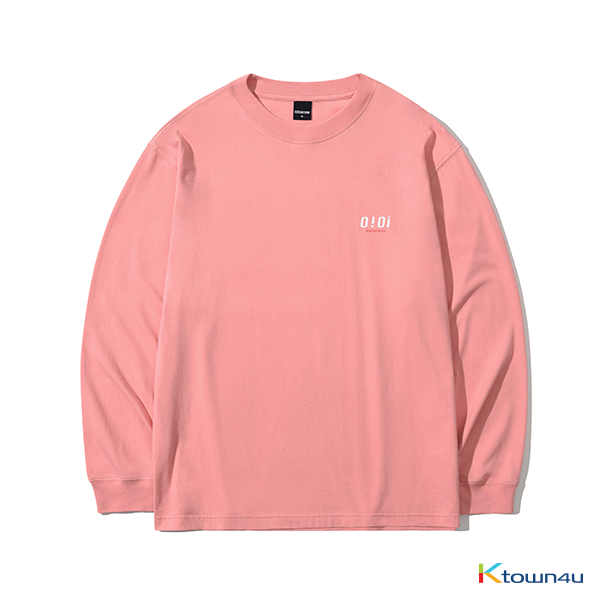 BASIC LOGO LONG SLEEVE T-SHIRTS PINK