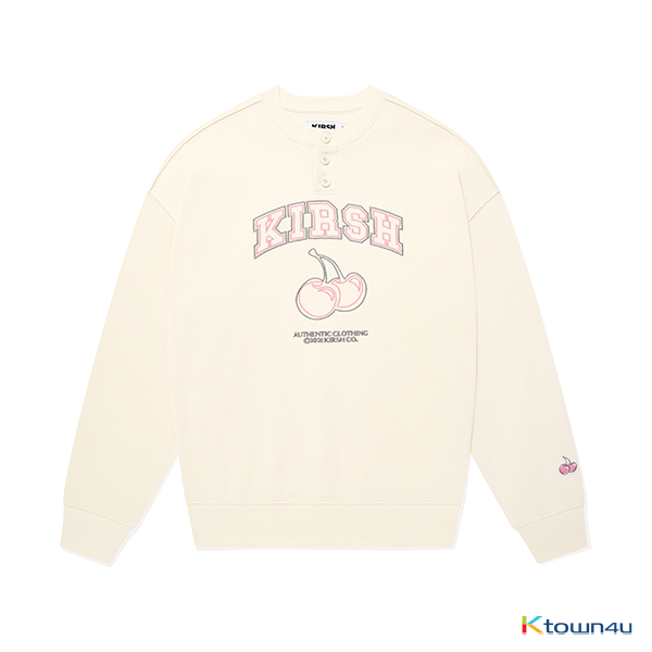 17) Arch Cherry Sweatshirt KA [Ivory]