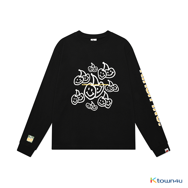 10_Middle Doodle Cherry Long Sleeve T-Shirts KA - ktown4u.com