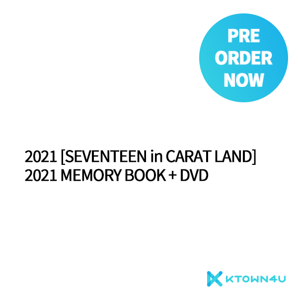 2021 [SEVENTEEN in CARAT LAND] 2021 MEMORY BOOK + DVD