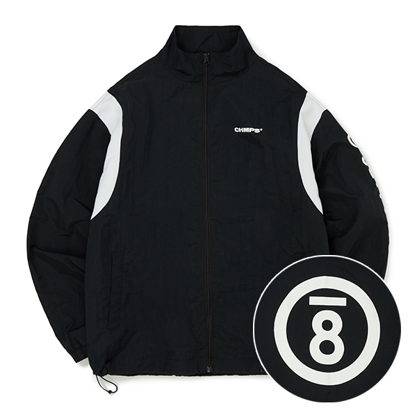 ktown4u.com : [BORNCHAMPS] CHMPS VARSITY JACKET [BLACK][S]