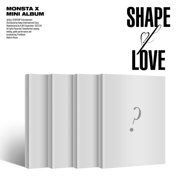 MONSTA X - Mini Album Vol.11 - [SHAPE OF LOVE]