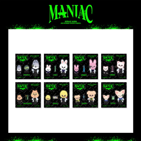 [SKZOO] DECO STICKER SET (PuppyM Ver.) [Stray Kids 2nd World Tour “MANIAC” in Seoul]
