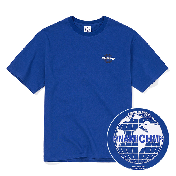 (MONSTA X JOOHONEY) UV DYNAMICHMPS TEE  [BLUE][L]