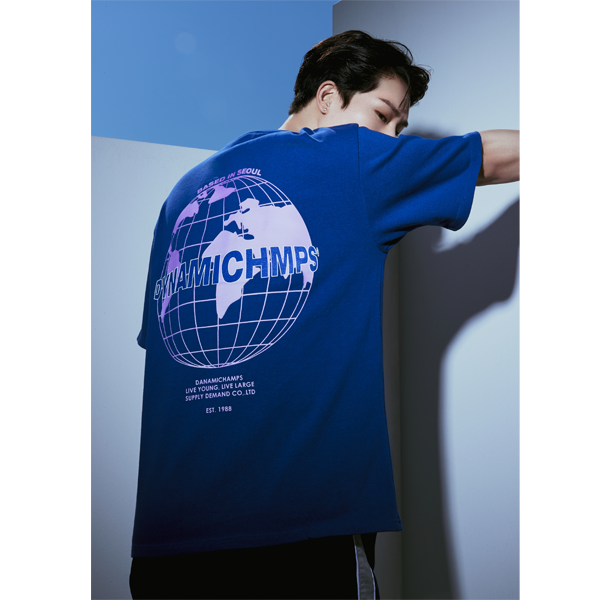 (MONSTA X JOOHONEY) UV DYNAMICHMPS TEE  [BLUE][L]