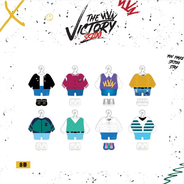 [SKZOO] OUTFIT THE VICTORY Ver. (Wolf Chan) [STRAY KIDS x SKZOO THE VICTORY]