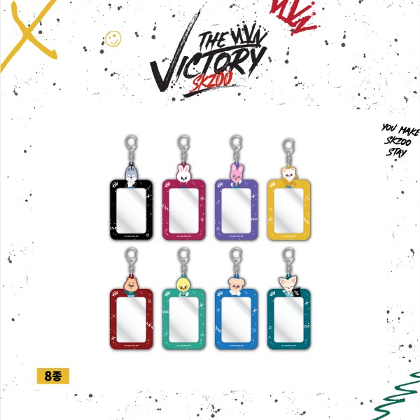 [SKZOO] CARD HOLDER KEY RING [STRAY KIDS x SKZOO THE VICTORY]