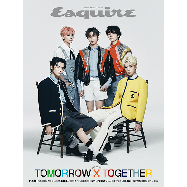 ESQUIRE 2023.02 A Type (Cover : TOMORROW X - ktown4u.com