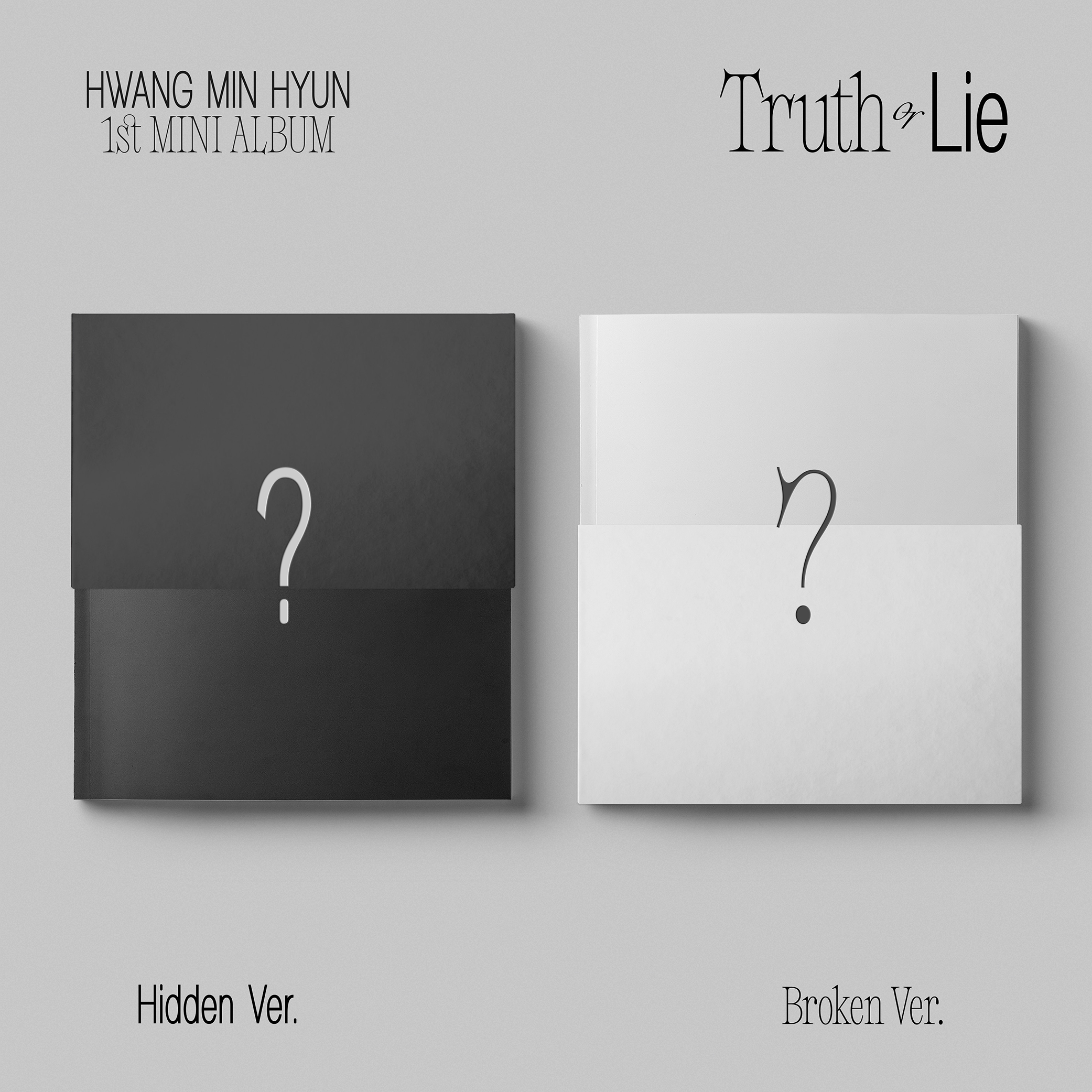 HWANG MINHYUN 1st Mini Album  TRUTH or LIE