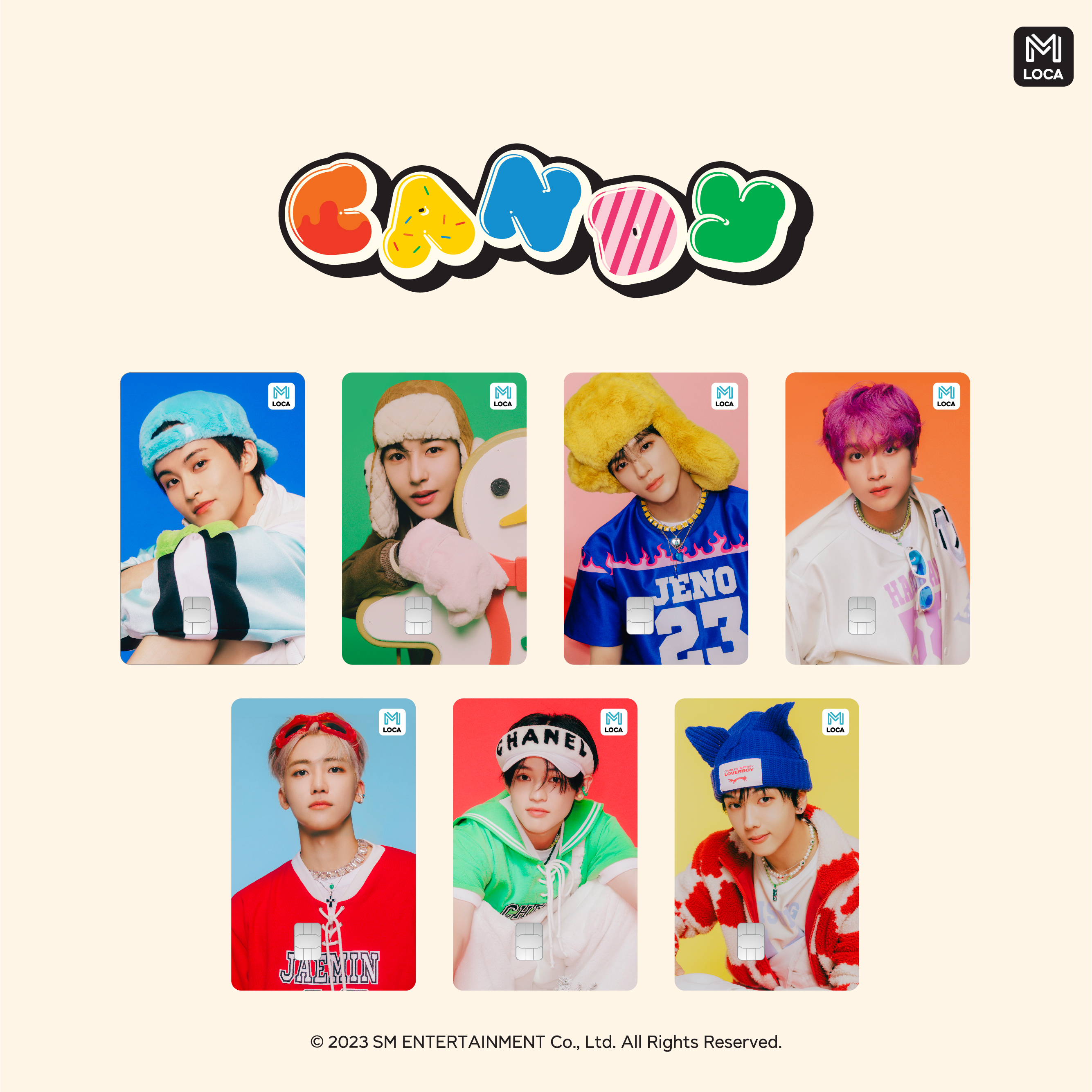 NCT DREAM - LOCAMOBILITY CARD_CANDY