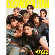 ktown4u.com : COSMOPOLITAN 2023.08 A TYPE (Cover : ATEEZ / Content 