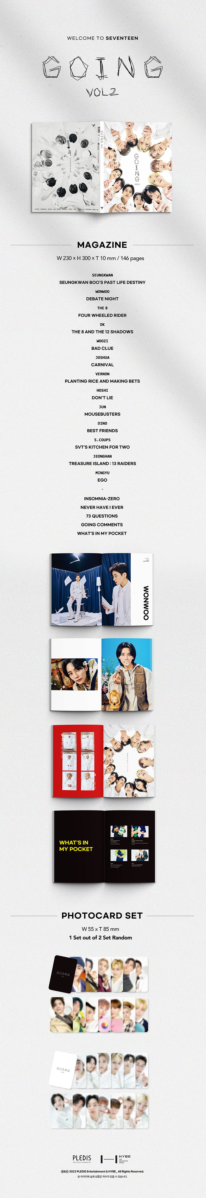 ktown4u.com : SEVENTEEN - [GOING] Magazine Vol.2